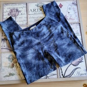 Rachel Zoe Ankle Tie Dye Blue Leggings